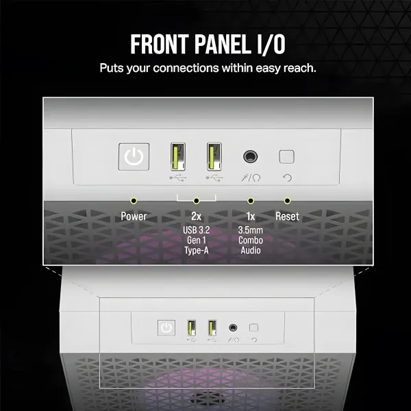 CORSAIR 3000D RGB AIRFLOW Mid-Tower ATX PC Case