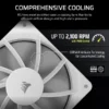 corsair-rs120-120mm-pwm-fan-white5 Corsair RS140 140mm PWM Case Fans 2 Pack