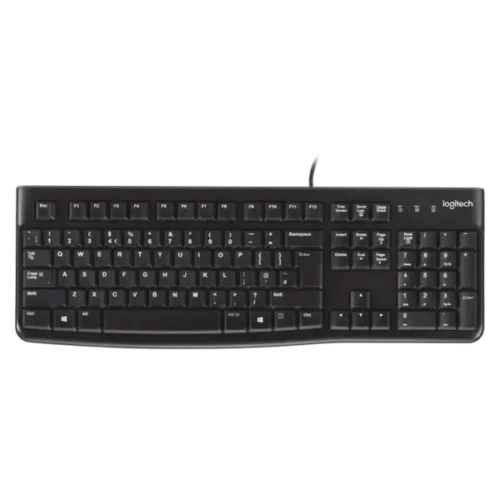 Logitech K120 Wired Keyboard Black