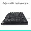 Logitech K120 Wired Keyboard Black