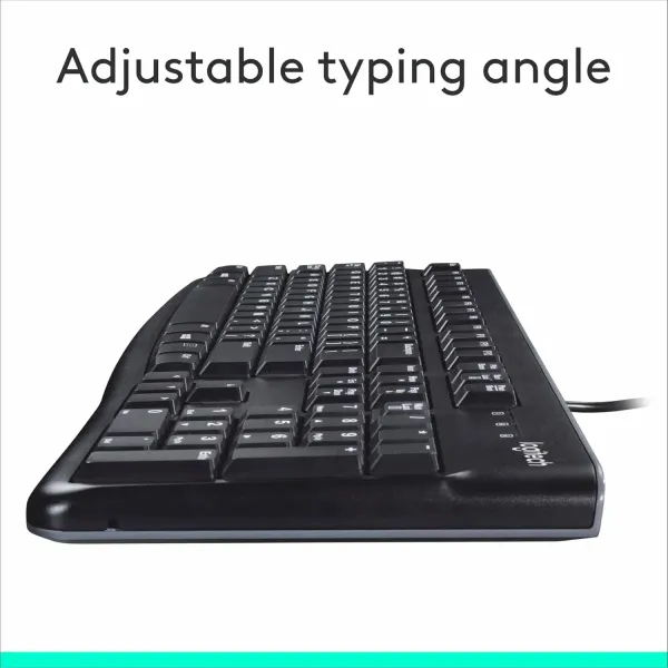 Logitech K120 Wired Keyboard Black