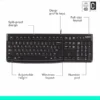 Logitech K120 Wired Keyboard Black