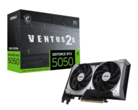 msi-geforce-rtx-5050-8g-ventus-2x-oc-graphics-card MSI GeForce RTX 5050 8G VENTUS 2X OC Graphics Card