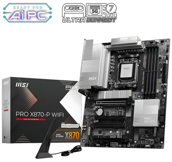 MSI Pro X870-P Wi-Fi AMD Motherboard