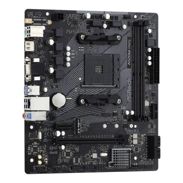 A520M-HVS_wr_04 ASRock A520M-HVS AMD AM4 M-ATX Motherboard