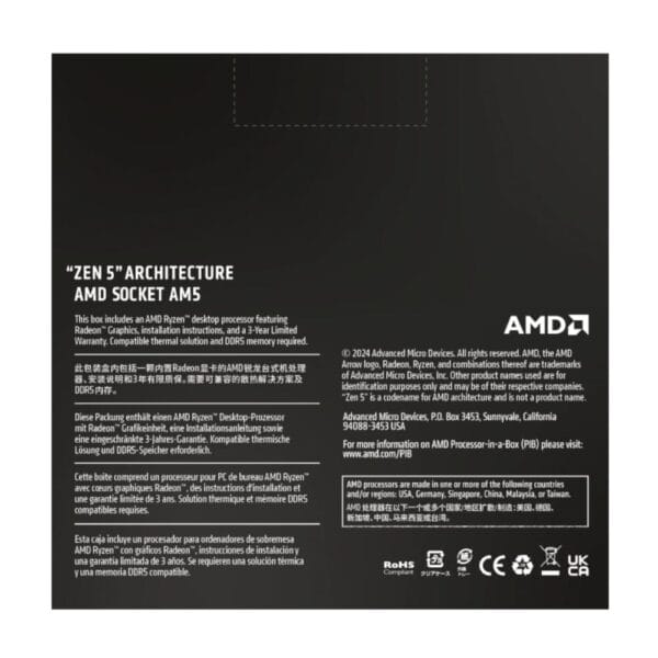 AMD RYZEN 9 9950X 16-Core 4.3GHz AM5 CPU3 AMD RYZEN 9 9950X 16-Core 4.3GHz AM5 CPU