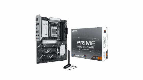 ASUS PRIME B840-PLUS WIFI Motherboard | AMD AM5 | Ryzen 9000 Ready | DDR5 7600+ | Wi-Fi 6E