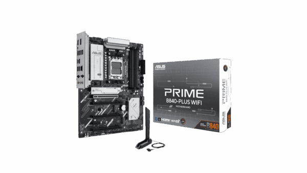 ASUS PRIME B840-PLUS WIFI Motherboard | AMD AM5 | Ryzen 9000 Ready | DDR5 7600+ | Wi-Fi 6E