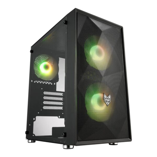 FSP CST130A Micro-ATX Gaming Chassis – Black