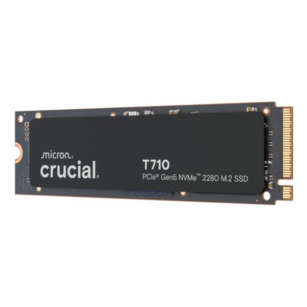 CT4000T710SSD8_Crucial-T710-4TB-M.2-NVMe-Gen5-NAND-SSD-Black_wr_05a Crucial T710 4TB M.2 NVMe Gen5 NAND SSD