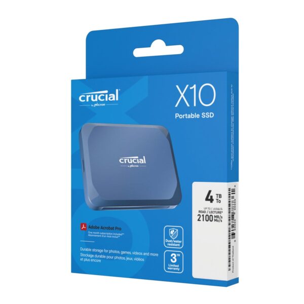 CT4000X10SSD9_Crucial-X10-4TB-Type-C-Portable-SSD_wr_05 Crucial X10 4TB Type-C Portable SSD