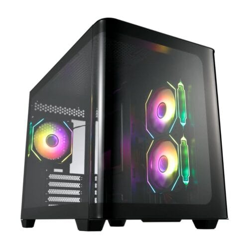 07 FSP S380 ARGB M-ATX Mid Tower Gaming Case
