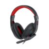 H120-RGB-wr-01 Redragon Over-Ear ARES Aux RGB Gaming Headset - Black