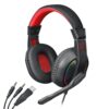H120-RGB-wr-06 Redragon Over-Ear ARES Aux RGB Gaming Headset - Black