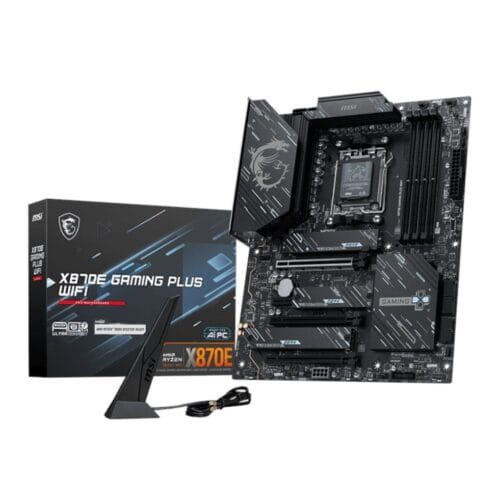03 MSI X870E Gaming Plus WIFI AM5 ATX Gaming Motherboard