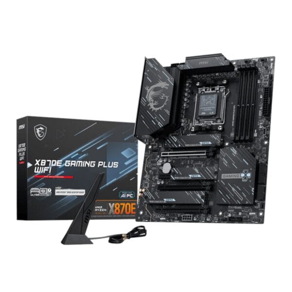 03 MSI X870E Gaming Plus WIFI AM5 ATX Gaming Motherboard