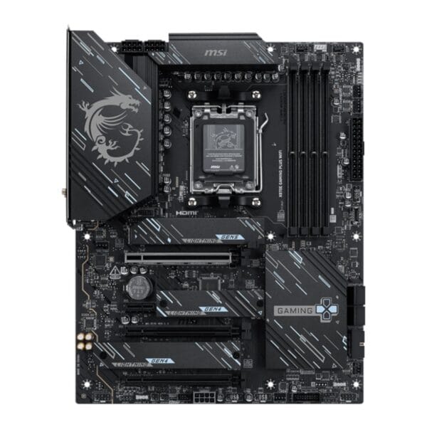 03 MSI X870E Gaming Plus WIFI AM5 ATX Gaming Motherboard