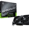 MSI RTX 5070 Shadow 2X OC 12GB | Blackwell Architecture | 1440p/4K Enthusiast GPU | SFF Ready