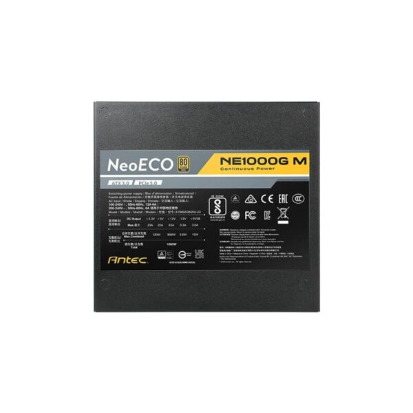 Antec NeoEco Series 1000W GEN5 80 Plus Gold Fully Modular
