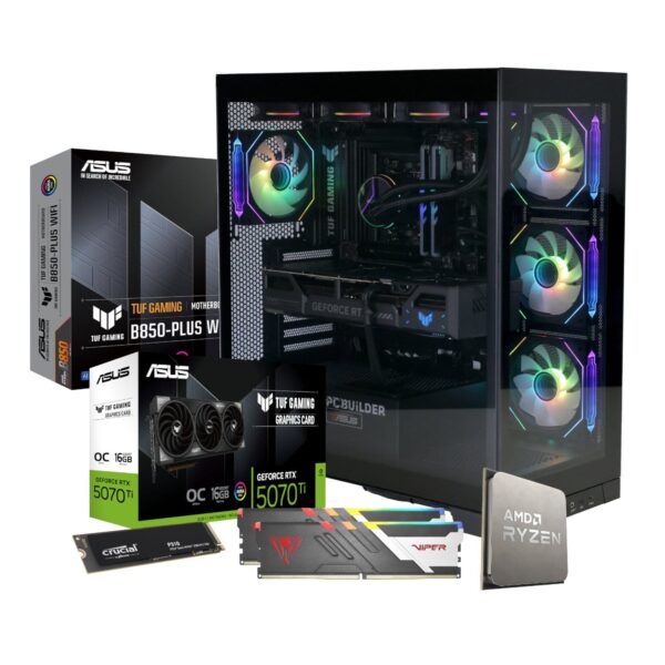 Ryzen 7 7800X3D ARCHON RTX 5070 TI 16GB Gaming PC