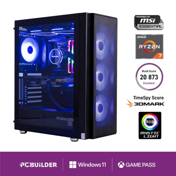 Ryzen 7 9700X TACTICIAN RTX 5070 12GB Gaming PC