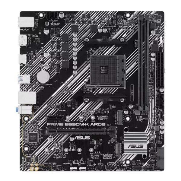 Asus PRIME B550M-K ARGB AM4 M-ATX Motherboard