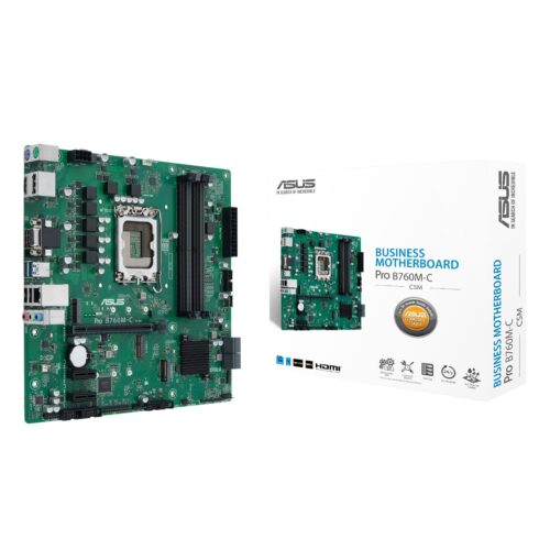 ASUS PRO B760M C CSM LGA1700 M-ATX Motherboard