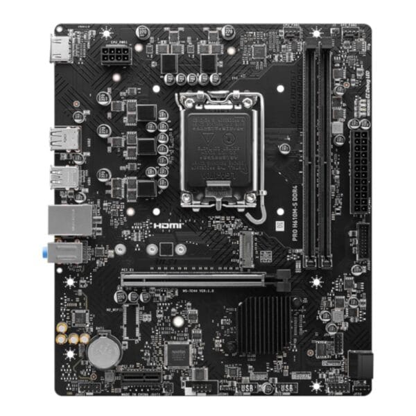 MSI H610M-S PRO LGA1700 M-ATX DDR4 Motherboard