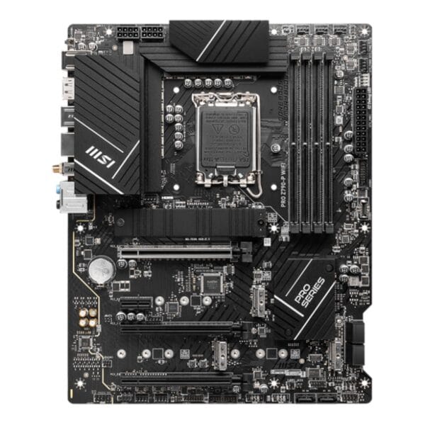 PROZ790-PWIFI-WR-02 MSI PRO Z790-P WIFI Motherboard – Intel Z790, Wi-Fi 6E, DDR5, ATX