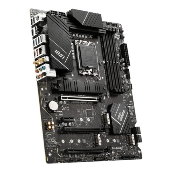 PROZ790-PWIFI-WR-04 MSI PRO Z790-P WIFI Motherboard – Intel Z790, Wi-Fi 6E, DDR5, ATX