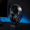 REDRAGON Over-Ear PANDORA USB (Power Only)|Aux (Mic & Headset) RGB Gaming Headset - Black