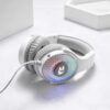 REDRAGON Over-Ear PANDORA USB (Power Only)|Aux (Mic & Headset) RGB Gaming Headset - White