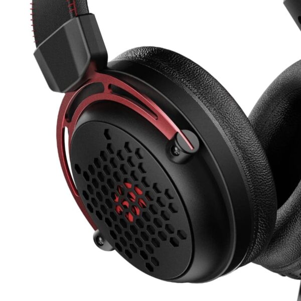 RD-H386_wr_03a REDRAGON Over-Ear DIOMEDES Honeycomb 3.5mm AUX Gaming Headset - Black