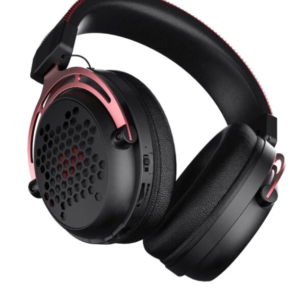 RD-H386_wr_05a REDRAGON Over-Ear DIOMEDES Honeycomb 3.5mm AUX Gaming Headset - Black