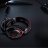 RD-H386_wr_06a REDRAGON Over-Ear DIOMEDES Honeycomb 3.5mm AUX Gaming Headset - Black
