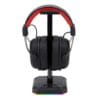 Redragon HA300 Scepter Pro RGB Headset Stand with USB Hub
