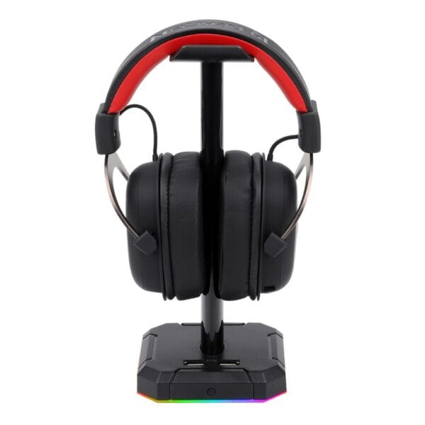 Redragon HA300 Scepter Pro RGB Headset Stand with USB Hub