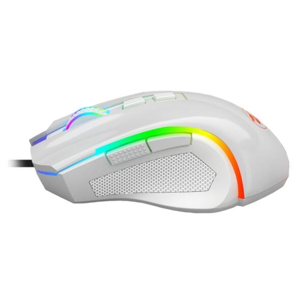 RD-M607W_wr_03 REDRAGON GRIFFIN 7200DPI Gaming Mouse White