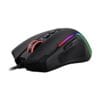 REDRAGON PREDATOR 4000DPI RGB Ergo Gaming Mouse Black