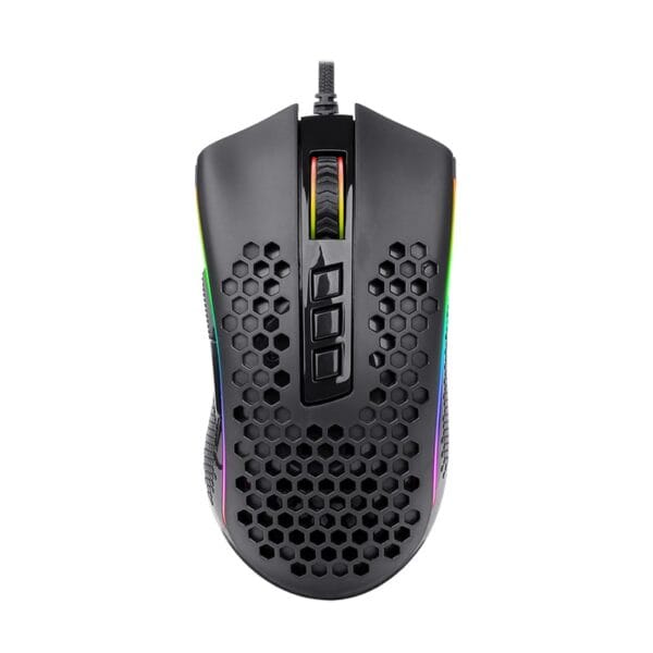 REDRAGON STORM 12400DPI 7 Button Black RGB Backlit Gaming Mouse