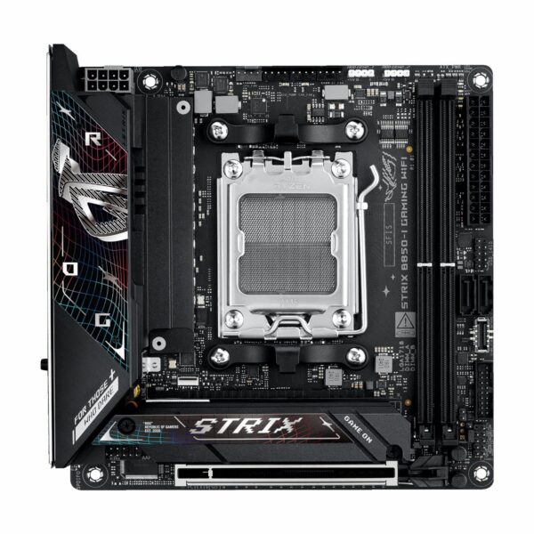 ROG-STRIX-B850-I-GAMING_Asus-ROG-Strix-B850-I-Gaming-WiFi-AM5-Mini-ITX-Gaming-Motherboard_wr_02a Asus ROG Strix B850-I WiFi AM5 Mini-ITX Gaming Motherboard