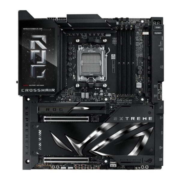 ROGCROSSHAIRX870EEXTREME_Asus-ROG-Crosshair-X870E-EXTREME-AM5-E-ATX-Gaming-Motherboard-Black_wr_02 Asus ROG Crosshair X870E EXTREME AM5 E-ATX Gaming Motherboard