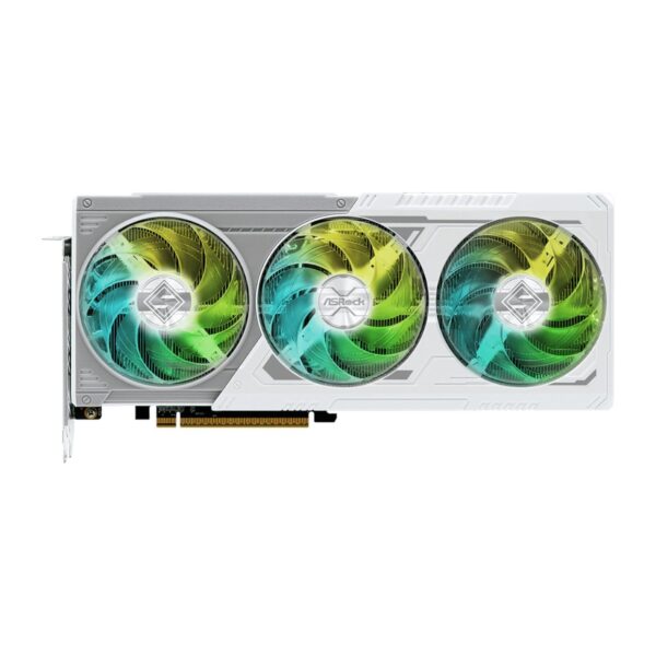 RX9060XTSTEELLEGEND16G_ASRock-AMD-Radeon-RX-9060-XT-Steel-Legend-16GB-OC-Graphics-Card-White_wr_02 ASRock RX 9060 XT Steel Legend 16GB GDDR6 OC GPU | RDNA 4 | 4K Ready | PCIe 5.0 (Black Friday)