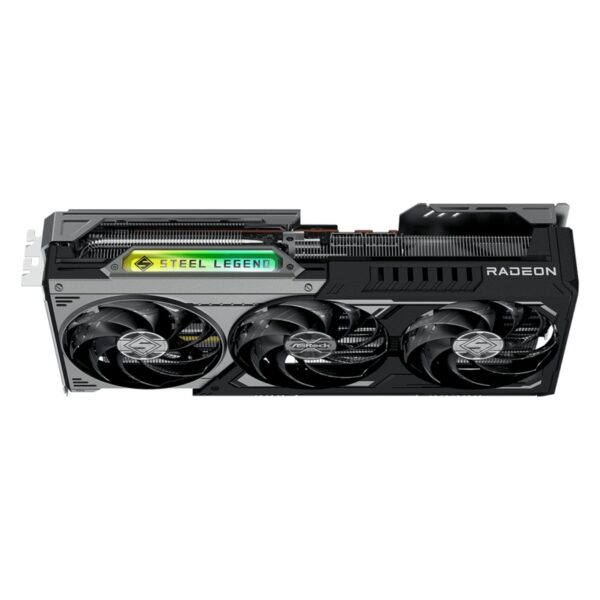 RX9070XTSTEELLEGENDDARK16_ASROCK-RADEON-RX9070-XT-STEEL-LEGEND-DAR_wr_05 ASRock RX 9070 XT Steel Legend Dark 16GB GPU | RDNA 4 | 4K Gaming | PCIe 5.0 (Black Friday)