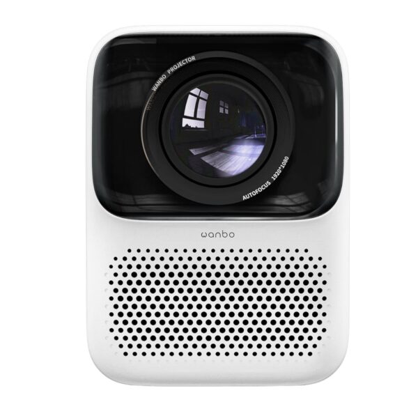 WANBO T2 MAX 1080P 450ANSI Android 9.0 Smart Projector - White