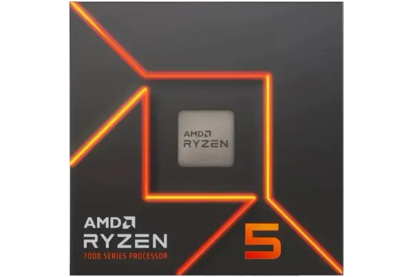 AMD Ryzen 5 7600 | 6-Core / 12-Thread 5.1GHz CPU | Zen 4 Gaming Sweet Spot | PCIe Gen5 & DDR5