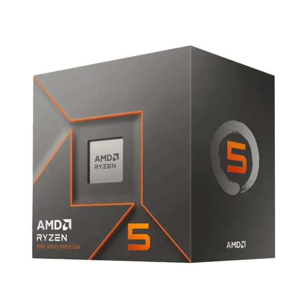 amd-ryzen-5-8400f AMD Ryzen 5 8400F | 6-Core / 12-Thread 4.7GHz CPU | AM5 Entry Point | DDR5 & PCIe Gen5 NO COOLER