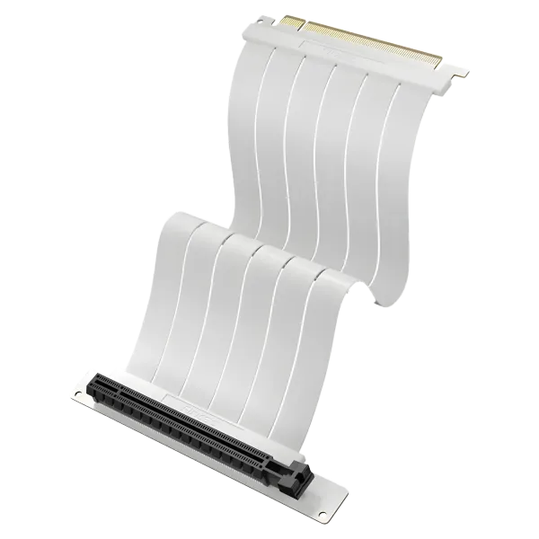 Antec SHIFT ARGB Vertical GPU Bracket with PCIe 4.0 Riser Cable White