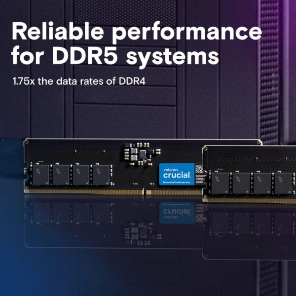 Crucial 32GB 5600Mhz DDR5 Desktop Memory