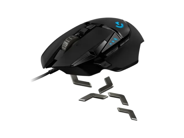 910-005471_4 Logitech G502 HERO 25K DPI RGB Tunable Gaming Mouse (Black)